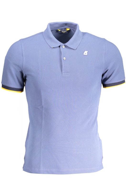 K-WAY POLO MANICHE CORTE UOMO BLU-0