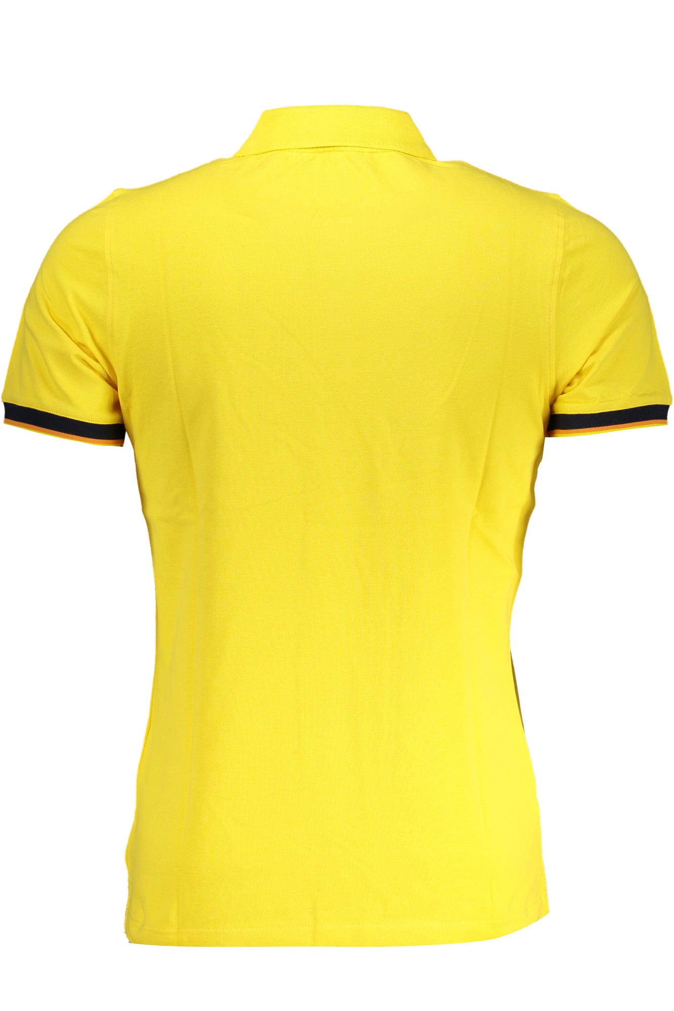 K-WAY POLO MANICHE CORTE UOMO GIALLO-1