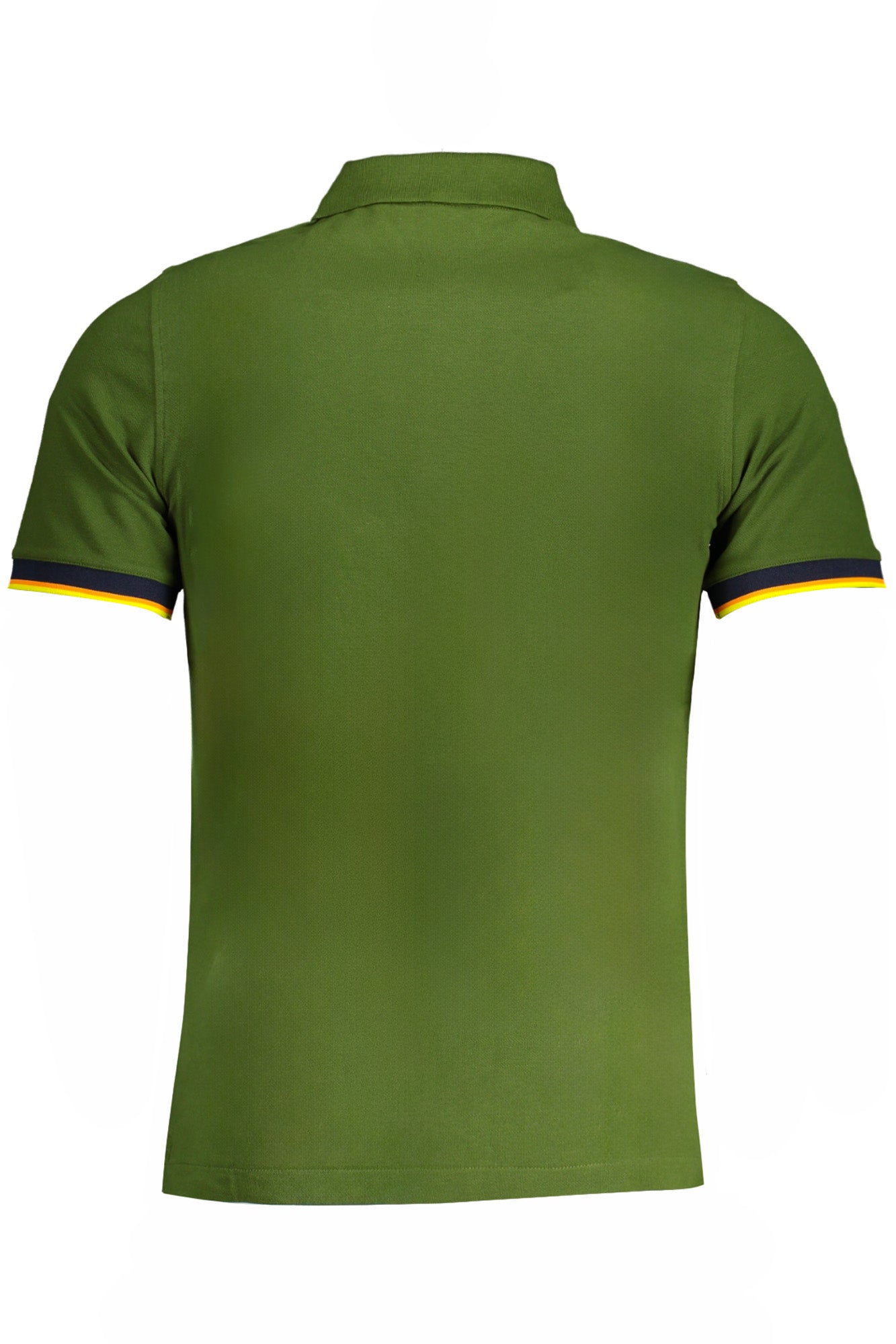 K-WAY POLO MANICHE CORTE UOMO VERDE-1