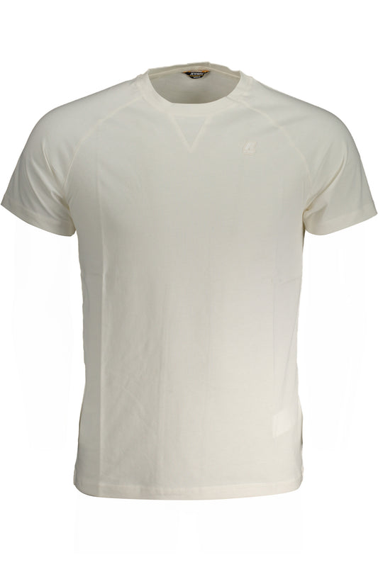 K-WAY T-SHIRT MANICHE CORTE UOMO BIANCO-0