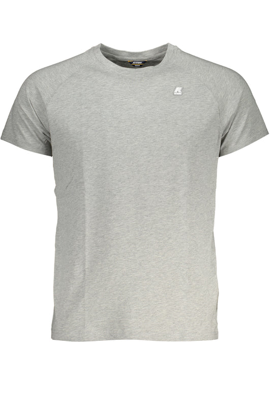 K-WAY T-SHIRT MANICHE CORTE UOMO GRIGIO-0