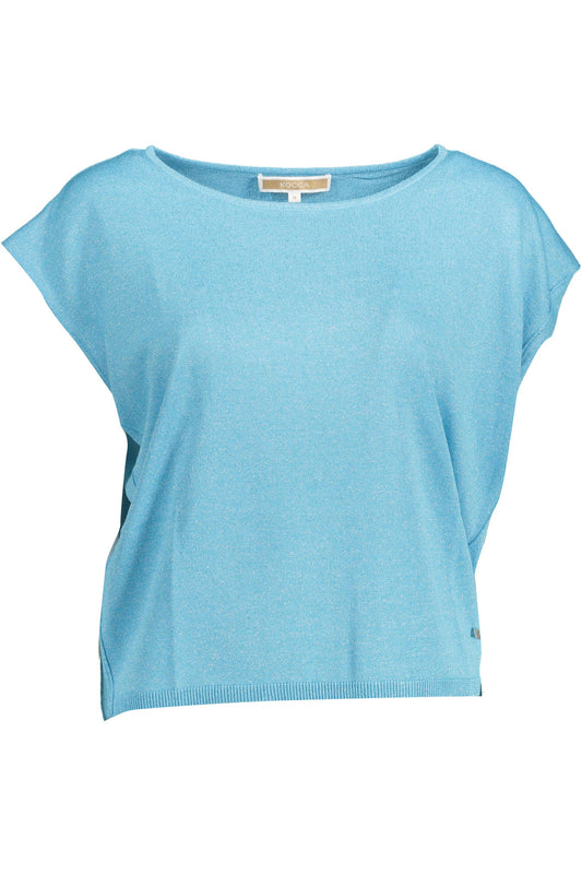 KOCCA T-SHIRT SENZA MANICHE DONNA AZZURRO-0