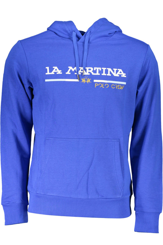 LA MARTINA FELPA SENZA ZIP UOMO BLU-0