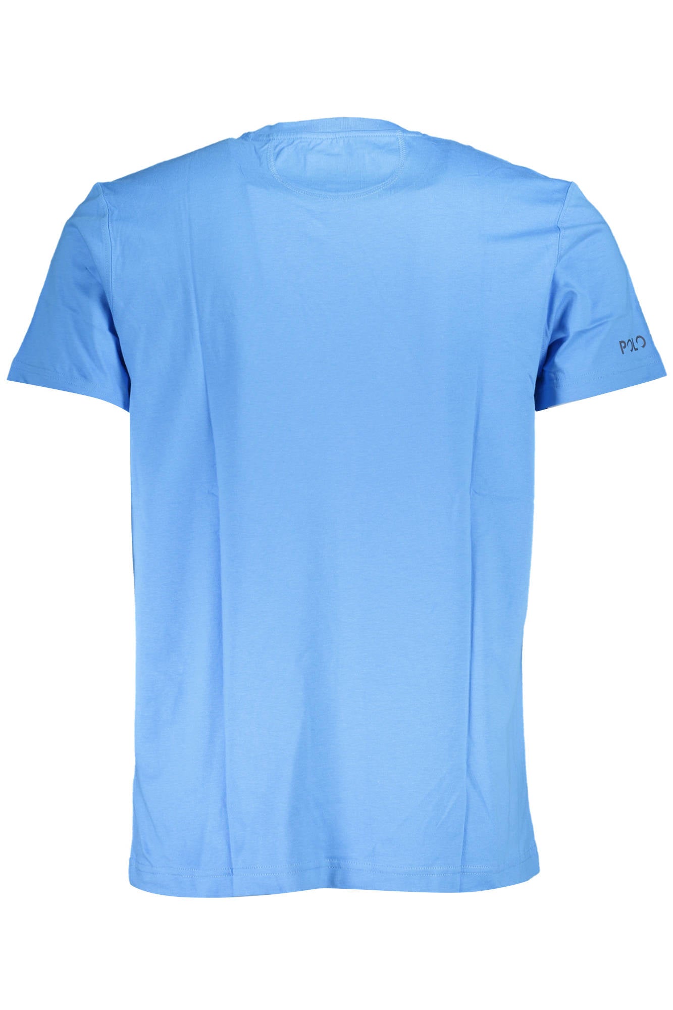 LA MARTINA T-SHIRT MANICHE CORTE UOMO AZZURRO-1