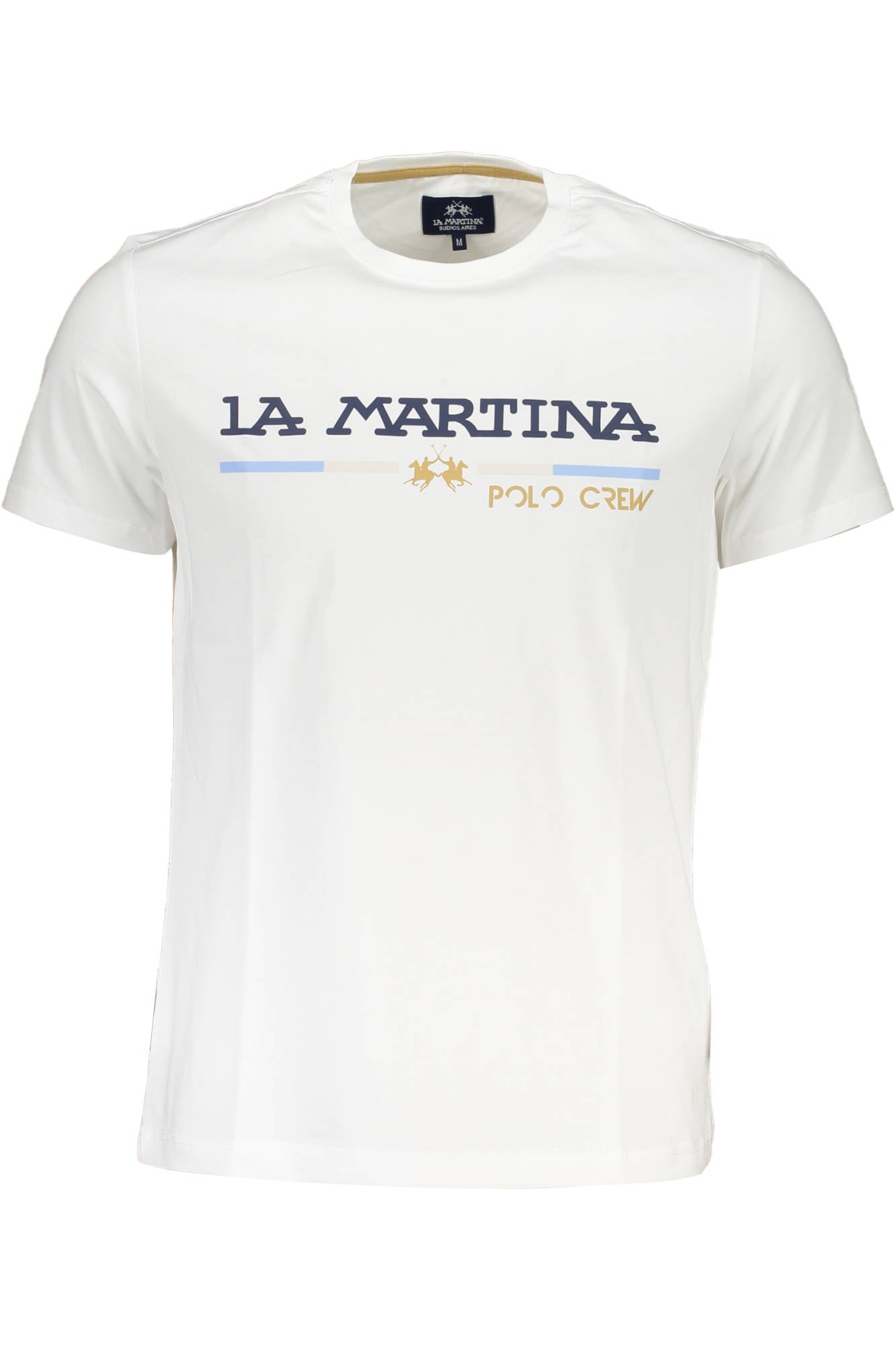 LA MARTINA T-SHIRT MANICHE CORTE UOMO BIANCO-0