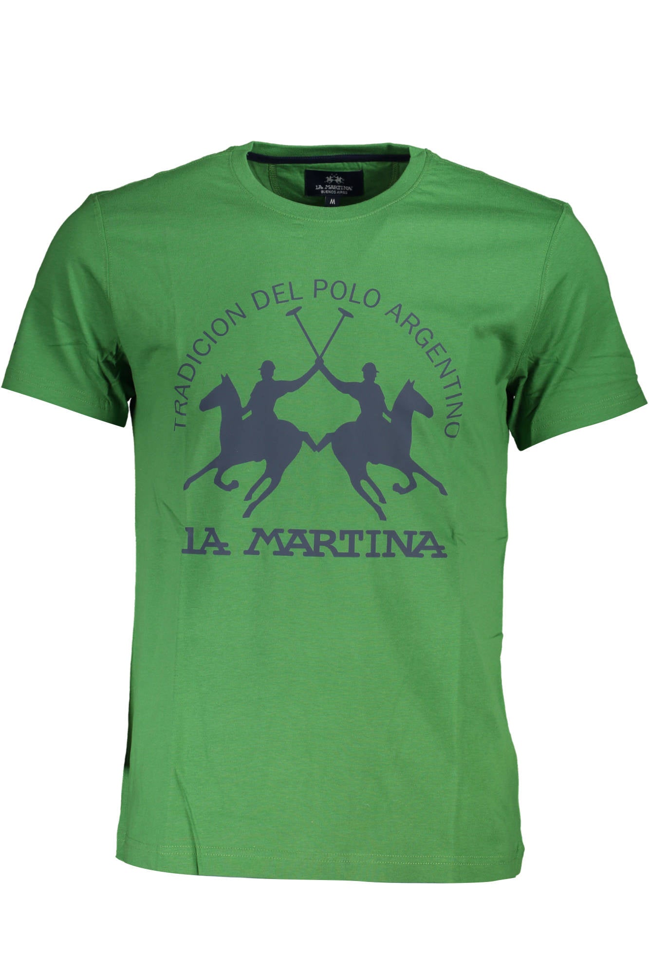 LA MARTINA T-SHIRT MANICHE CORTE UOMO VERDE-0