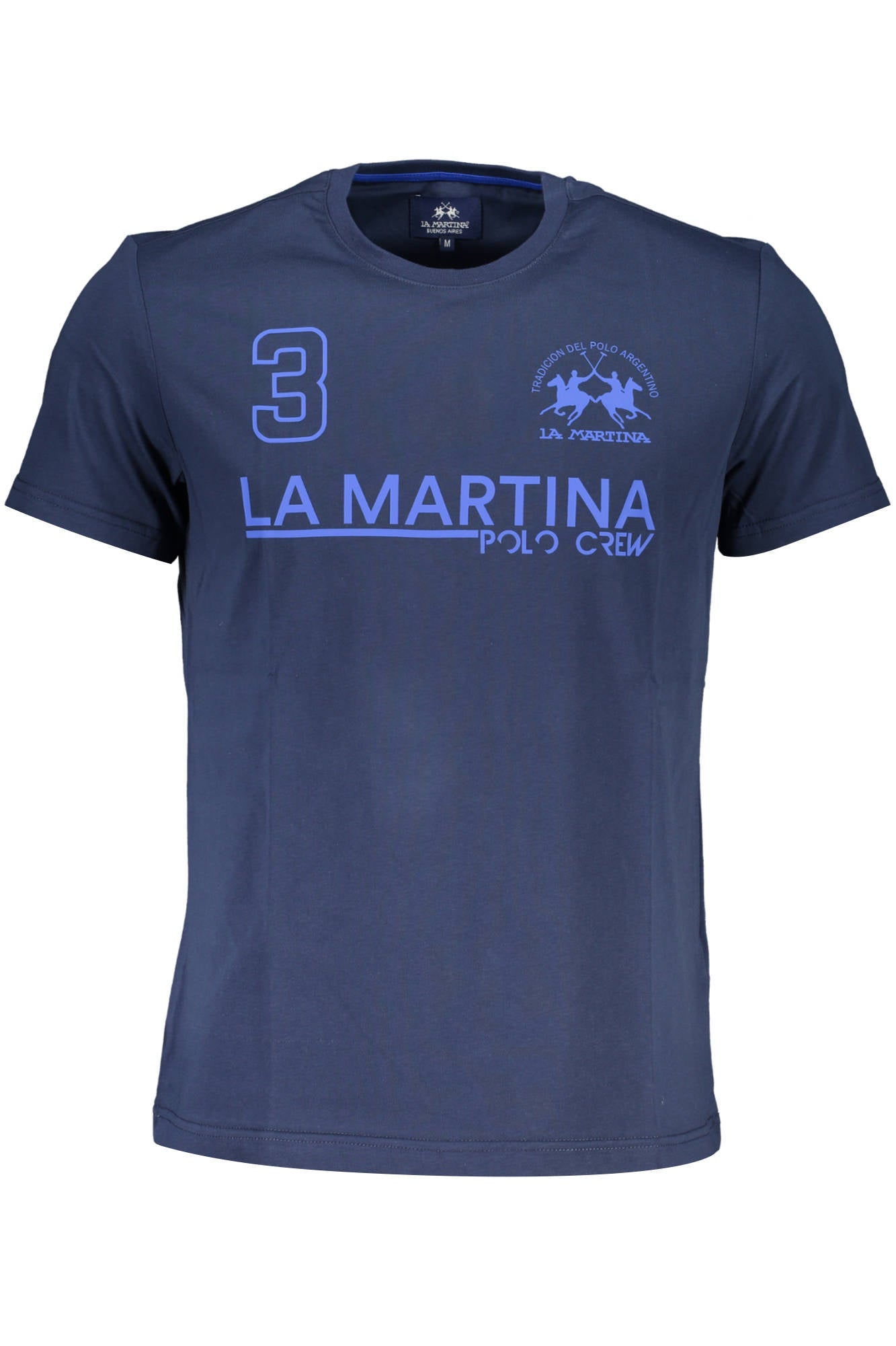 LA MARTINA T-SHIRT MANICHE LUNGHE UOMO BLU-0