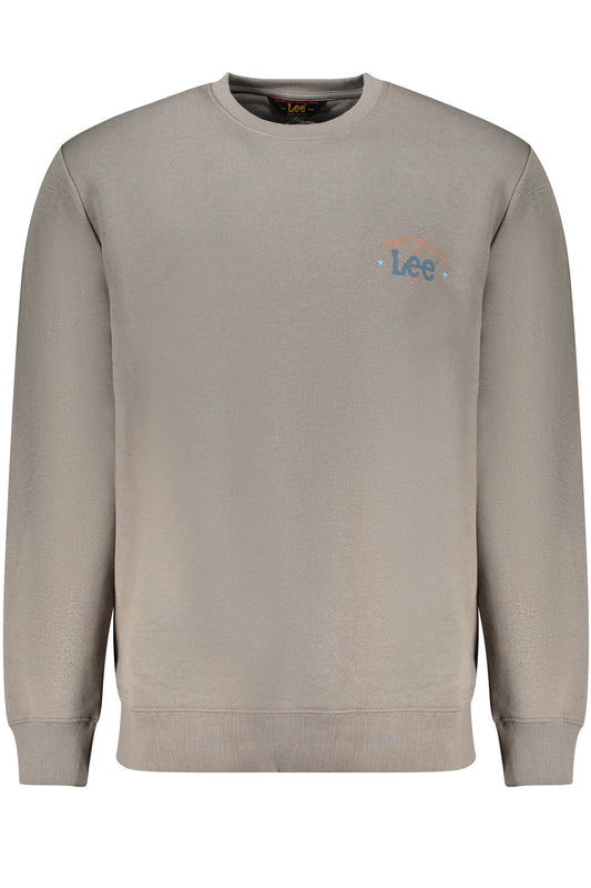 LEE FELPA SENZA ZIP UOMO GRIGIO-0