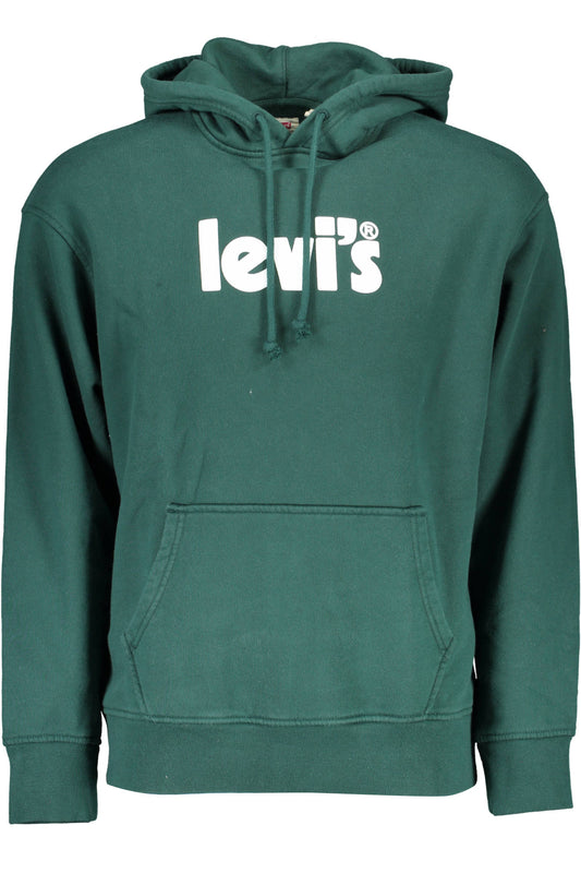 LEVI'S FELPA SENZA ZIP UOMO VERDE-0