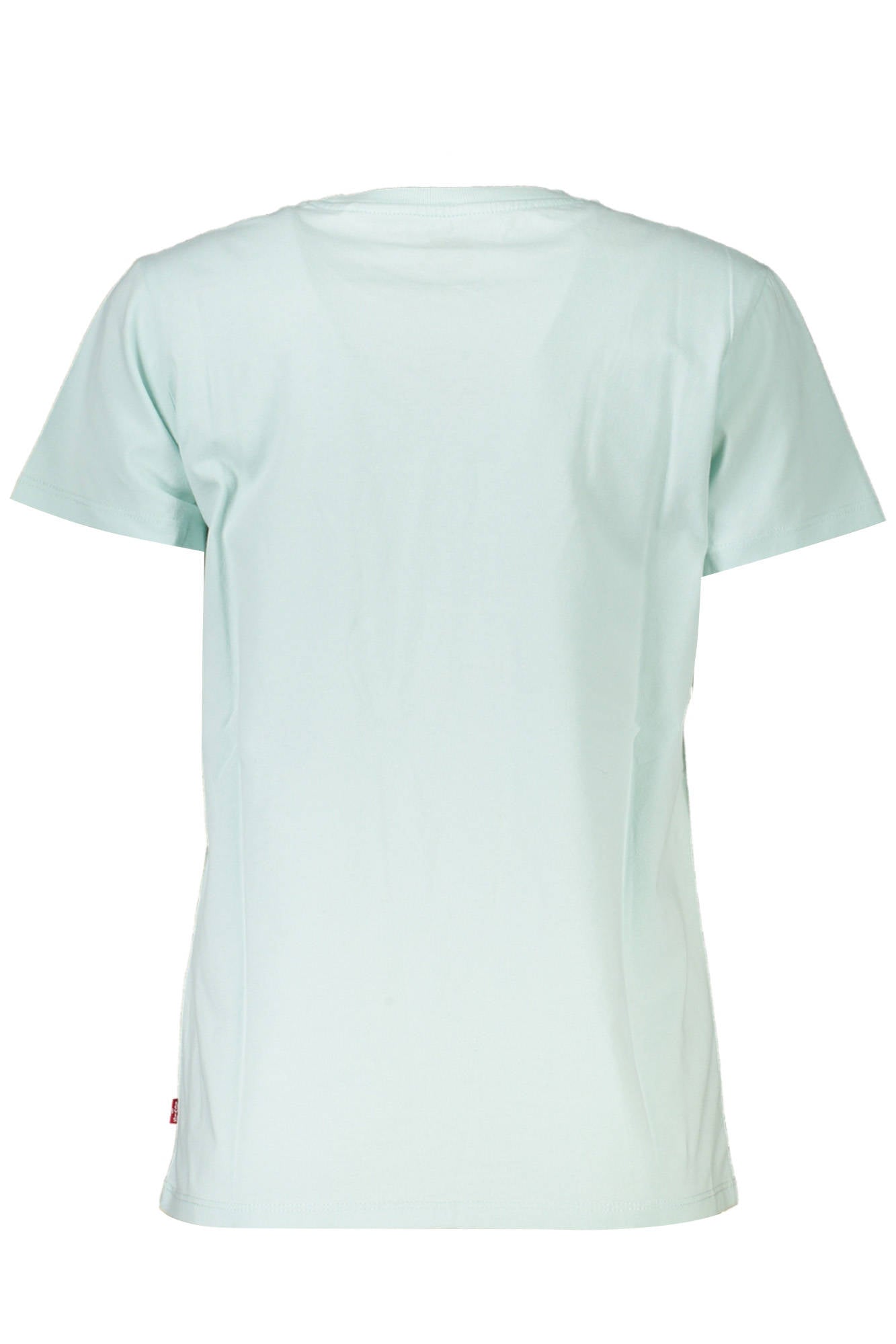 LEVI'S T-SHIRT MANICHE CORTE DONNA AZZURRO-1