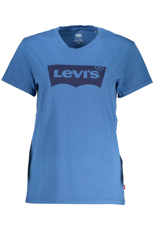 LEVI'S T-SHIRT MANICHE CORTE DONNA BLU-0