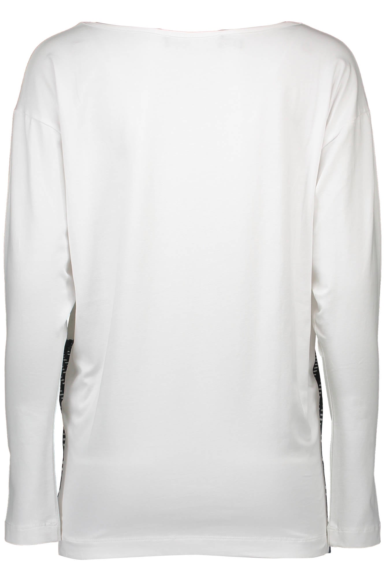 LOVE MOSCHINO T-SHIRT MANICHE LUNGHE DONNA BIANCO-1