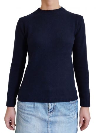 Maglia donna girocollo in cashmere rigenerato-7