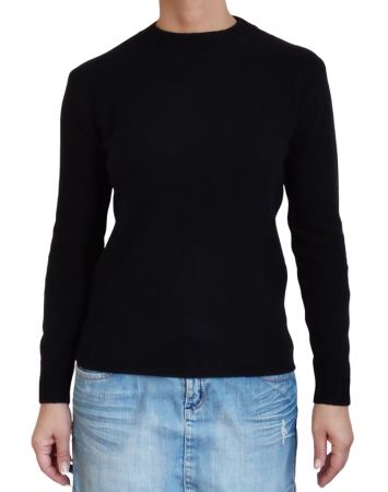 Maglia donna girocollo in cashmere rigenerato-10