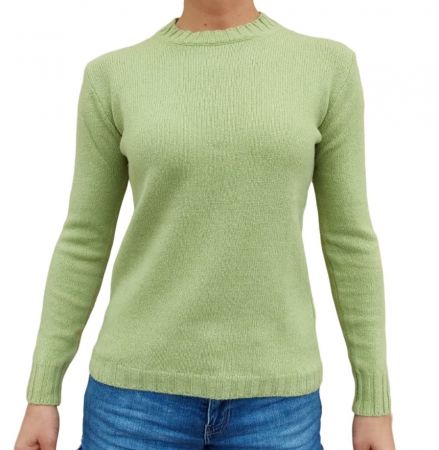 Maglia donna girocollo in cashmere rigenerato-14