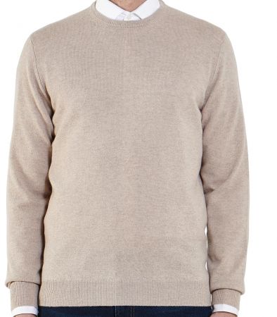 Maglia uomo girocollo cashmere rigenerato finezza 12-1