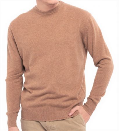 Maglia uomo girocollo cashmere rigenerato finezza 12-4