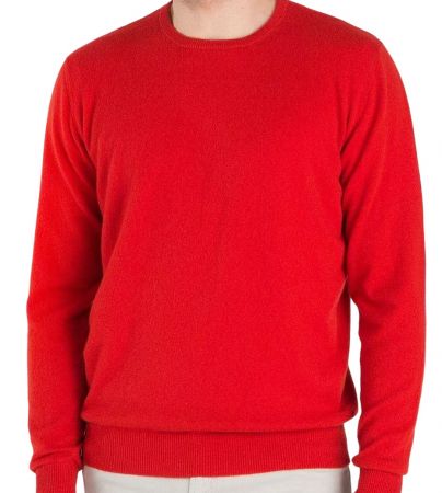 Maglia uomo girocollo cashmere rigenerato finezza 12-2