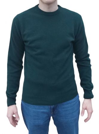 Maglia uomo girocollo cashmere rigenerato finezza 12-3