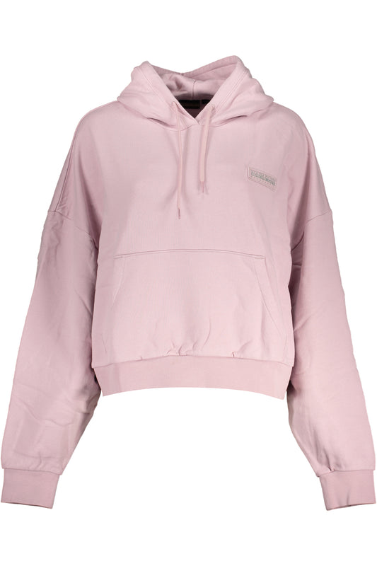 NAPAPIJRI FELPA SENZA ZIP DONNA ROSA-0