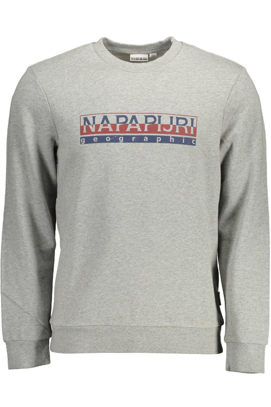 NAPAPIJRI FELPA SENZA ZIP UOMO GRIGIO-0