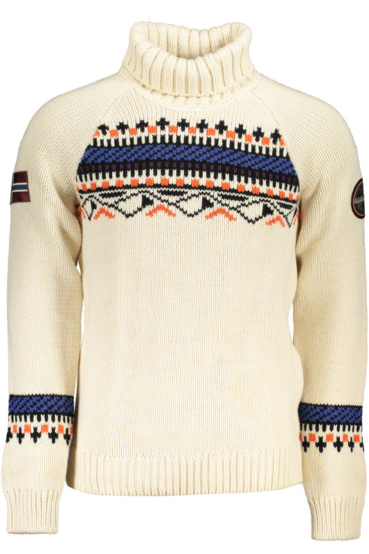 NAPAPIJRI MAGLIONE UOMO BEIGE-0