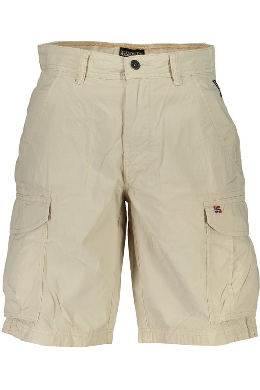 NAPAPIJRI PANTALONE BERMUDA UOMO BEIGE-0