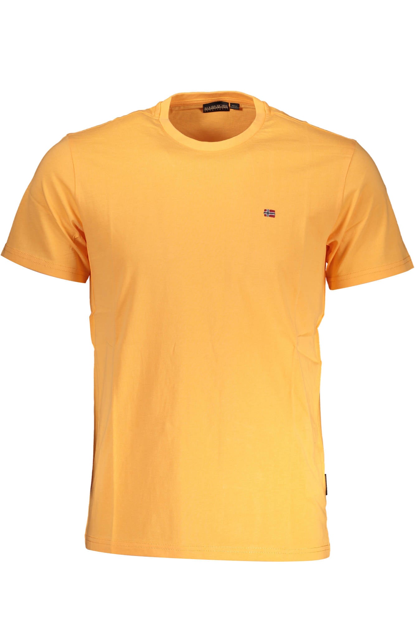 NAPAPIJRI T-SHIRT MANICHE CORTE UOMO ARANCIO-0