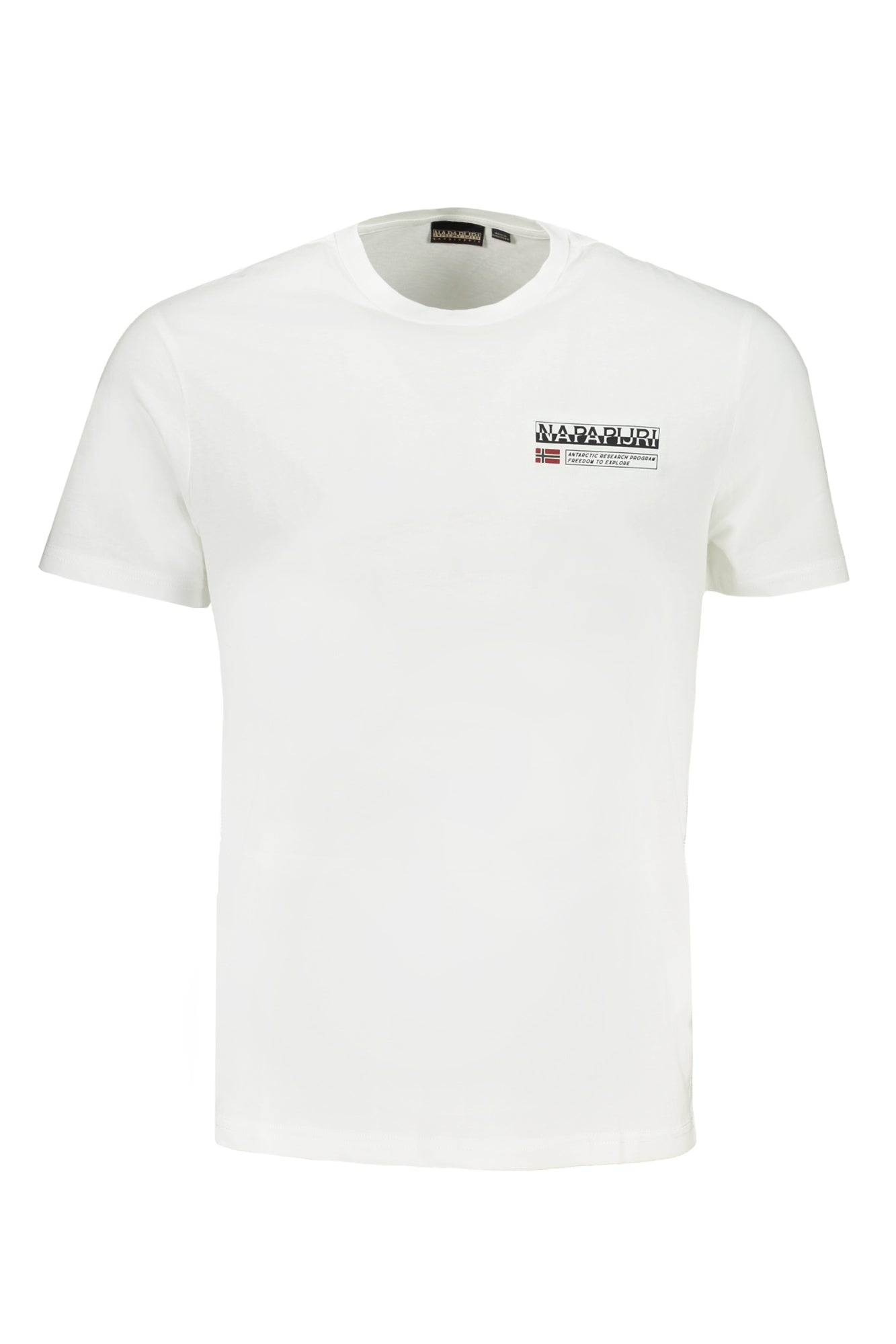 NAPAPIJRI T-SHIRT MANICHE CORTE UOMO BIANCO-0