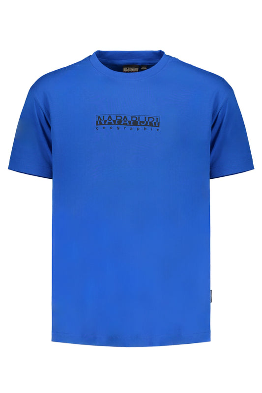 NAPAPIJRI T-SHIRT MANICHE CORTE UOMO BLU-0