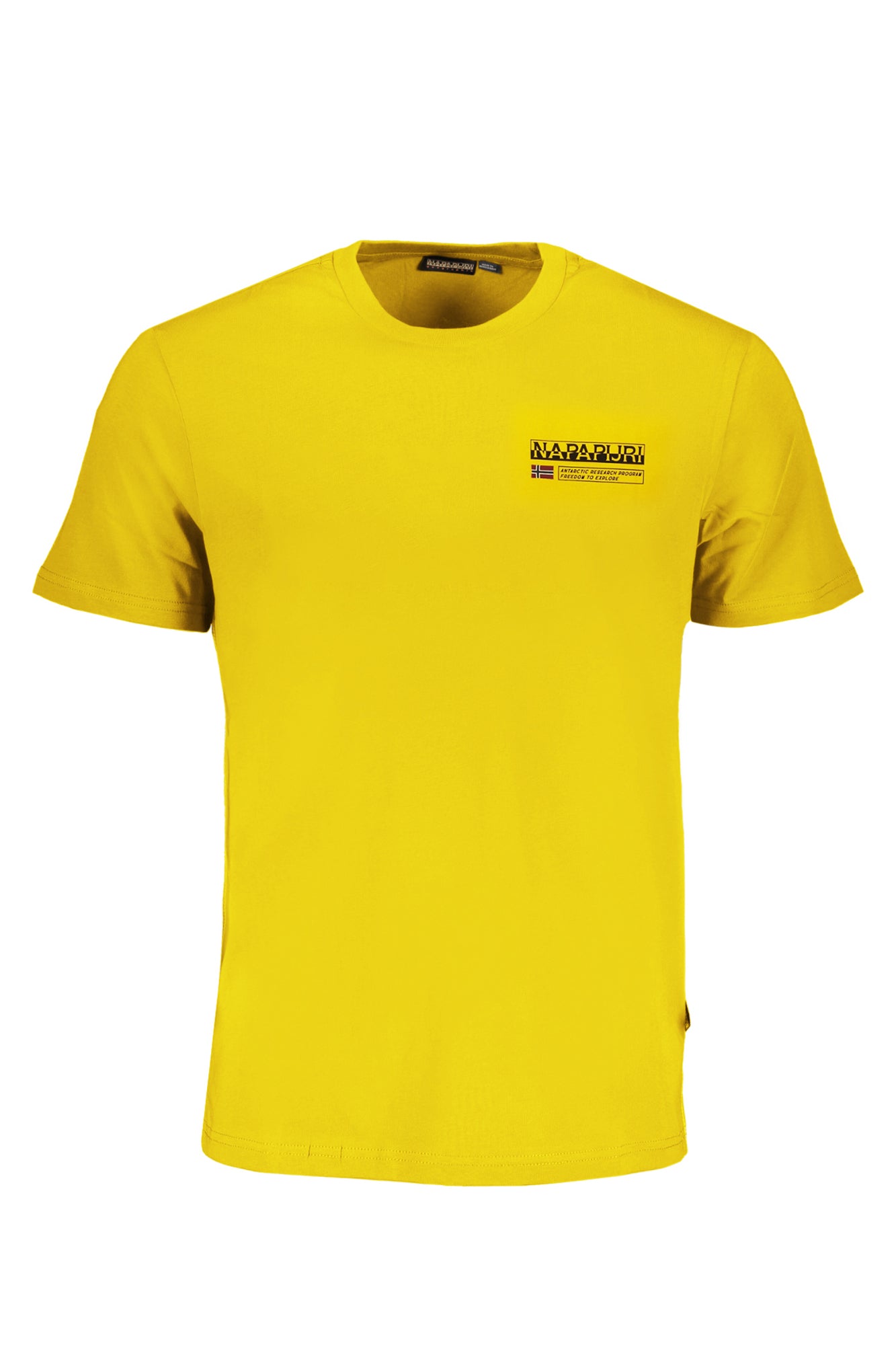 NAPAPIJRI T-SHIRT MANICHE CORTE UOMO GIALLO-0