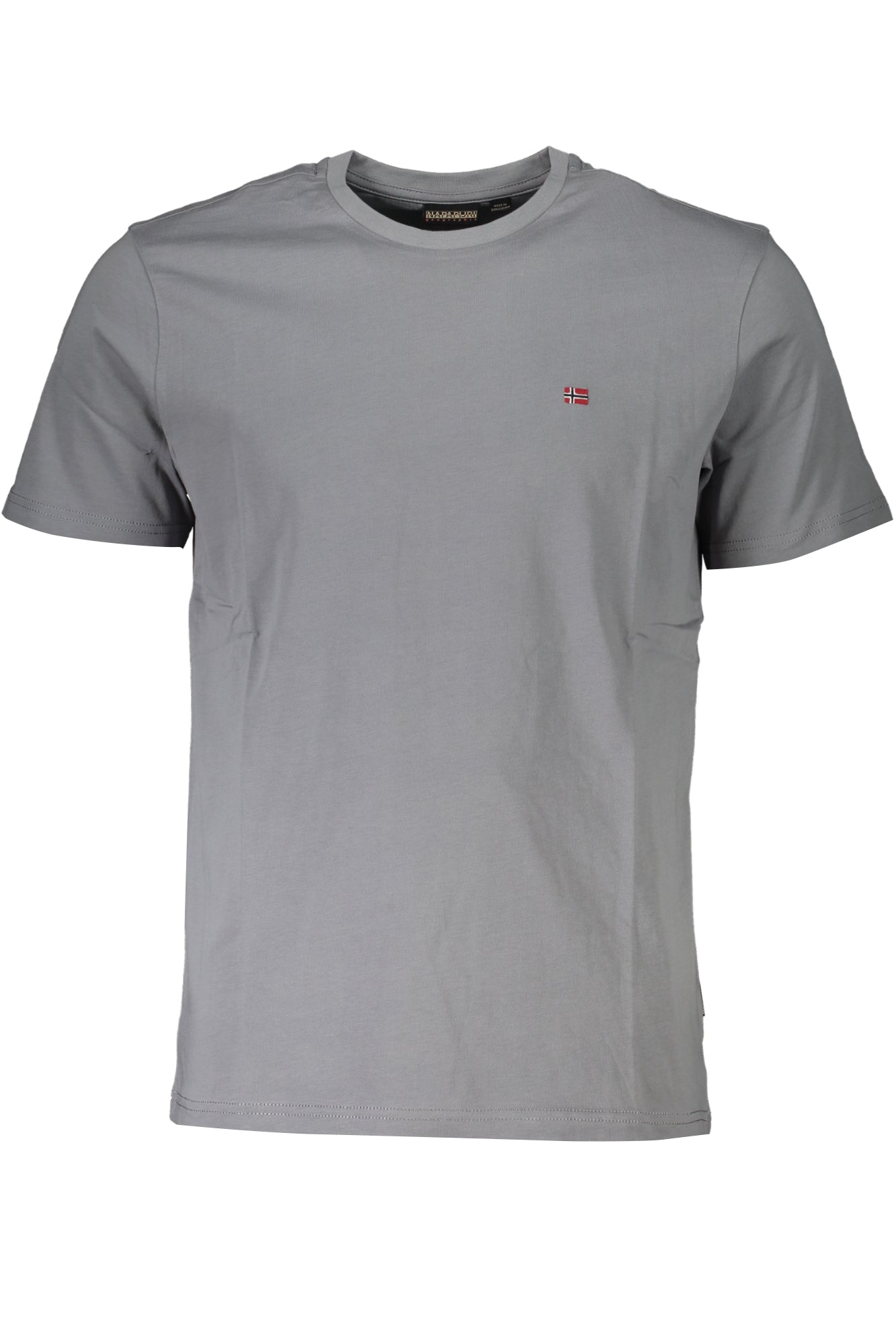 NAPAPIJRI T-SHIRT MANICHE CORTE UOMO GRIGIO-0