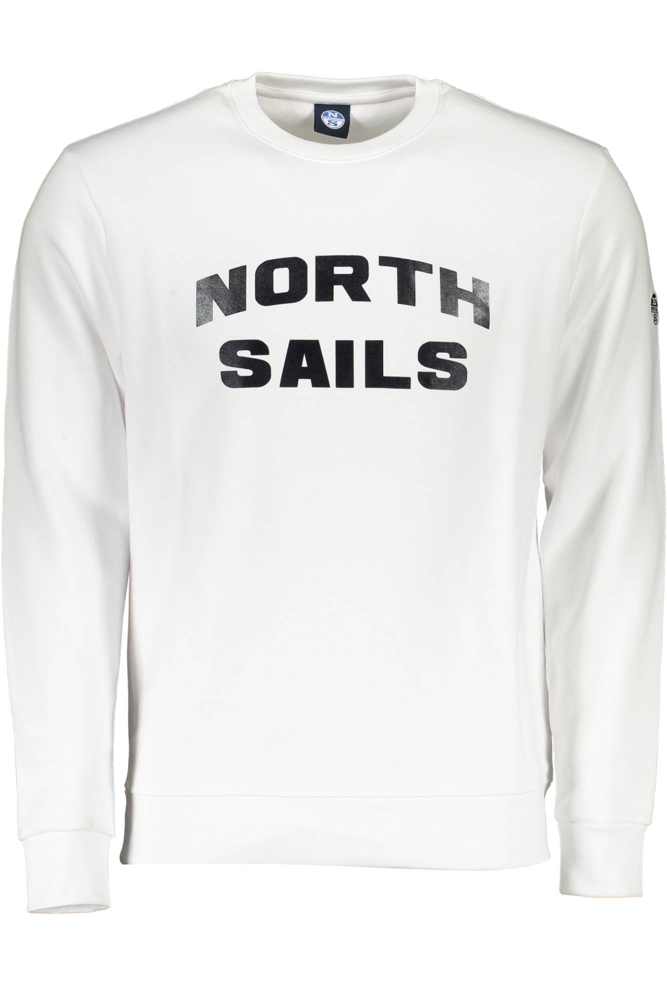 NORTH SAILS FELPA SENZA ZIP UOMO BIANCO-0