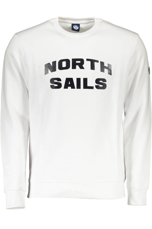 NORTH SAILS FELPA SENZA ZIP UOMO BIANCO-0