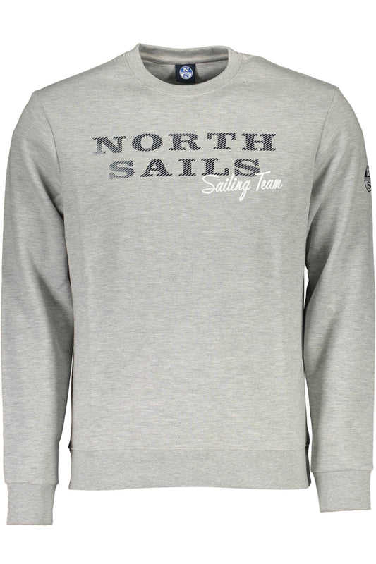 NORTH SAILS FELPA SENZA ZIP UOMO GRIGIO-0