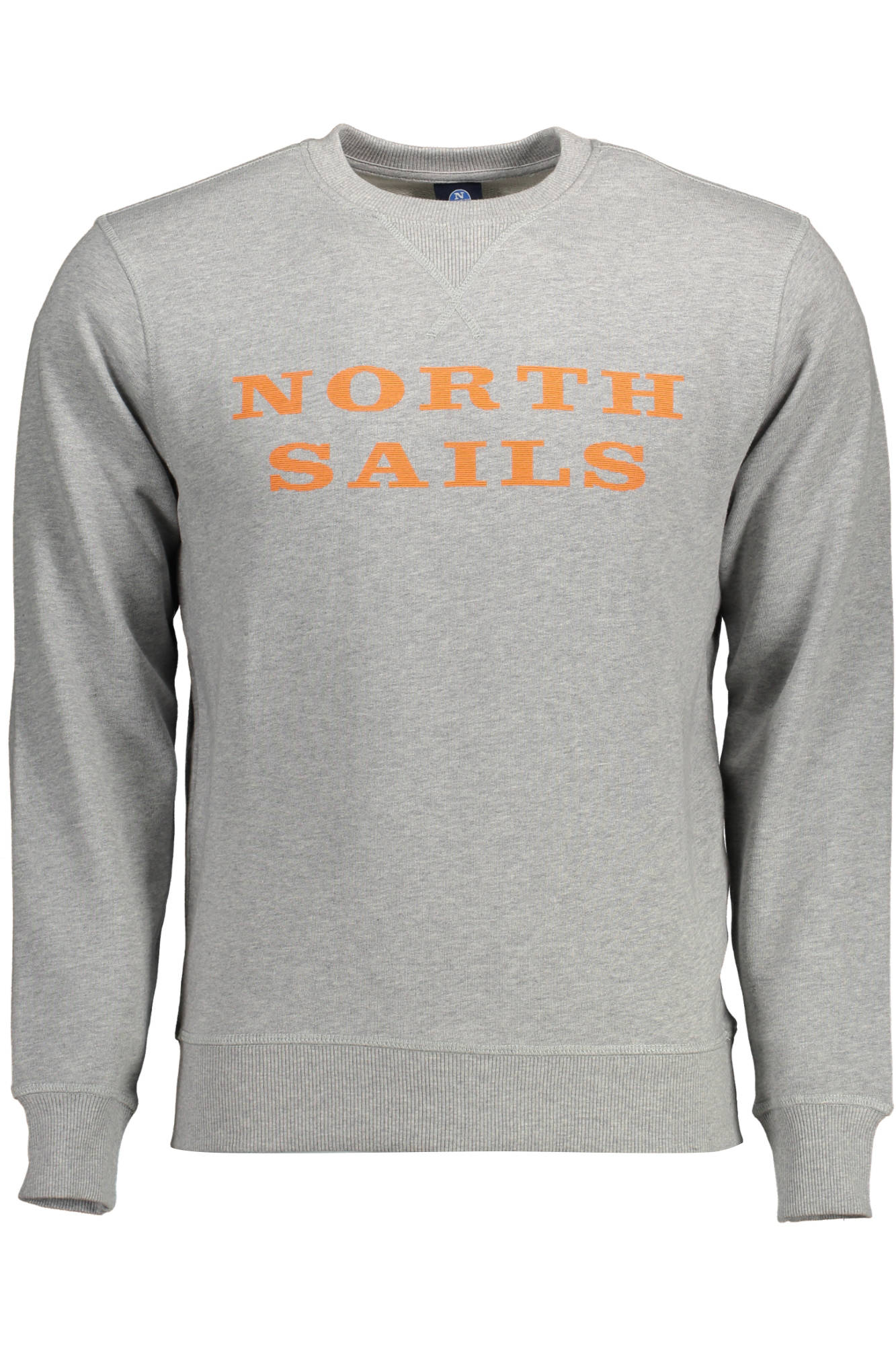 NORTH SAILS FELPA SENZA ZIP UOMO GRIGIO-0