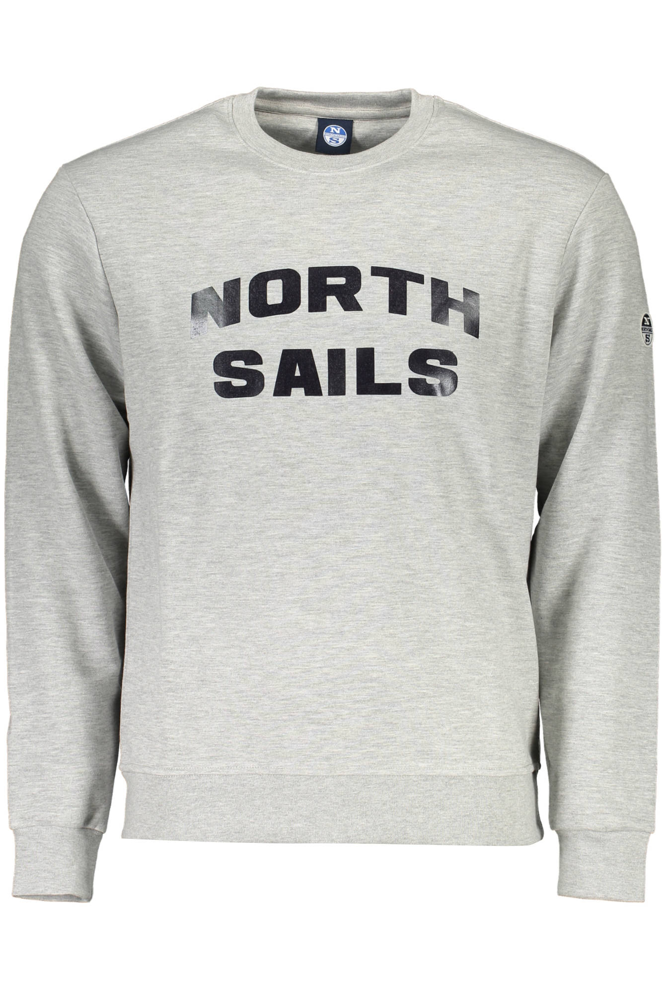 NORTH SAILS FELPA SENZA ZIP UOMO GRIGIO-0