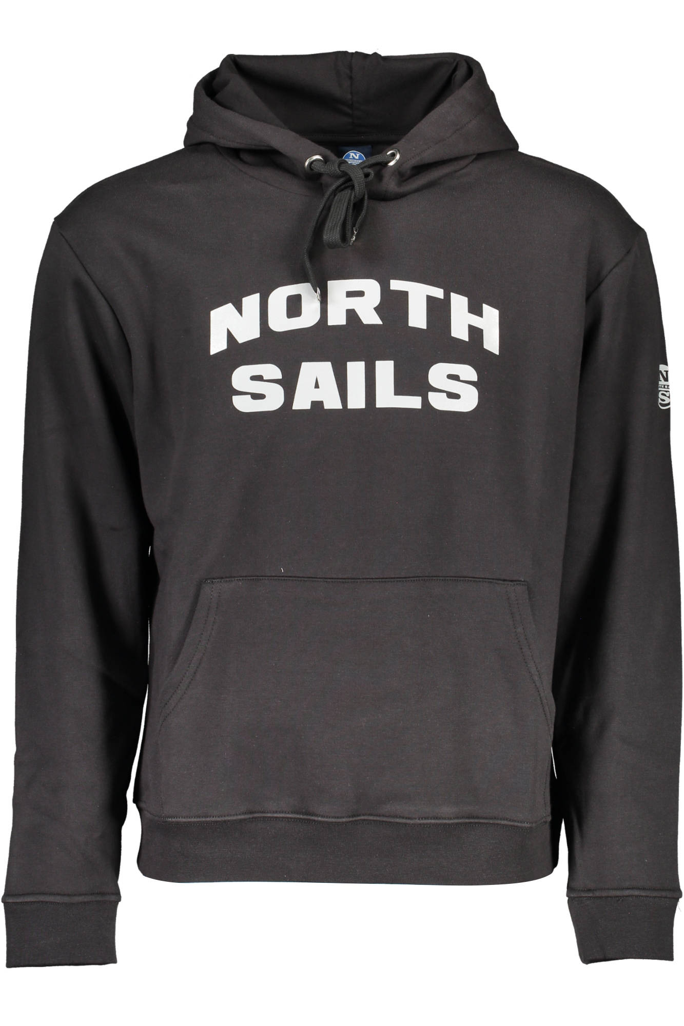 NORTH SAILS FELPA SENZA ZIP UOMO NERO-0