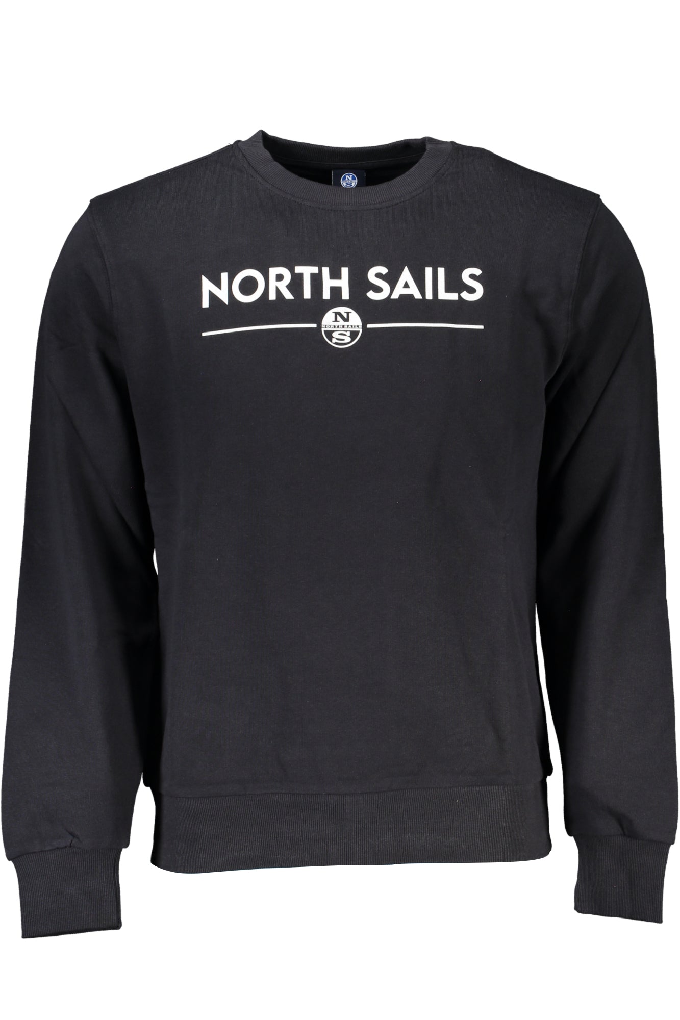 NORTH SAILS FELPA SENZA ZIP UOMO NERO-0