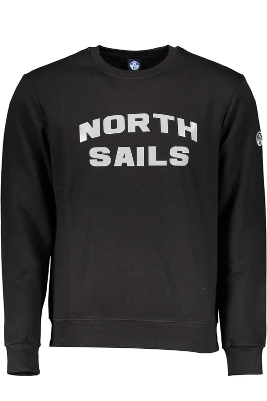 NORTH SAILS FELPA SENZA ZIP UOMO NERO-0