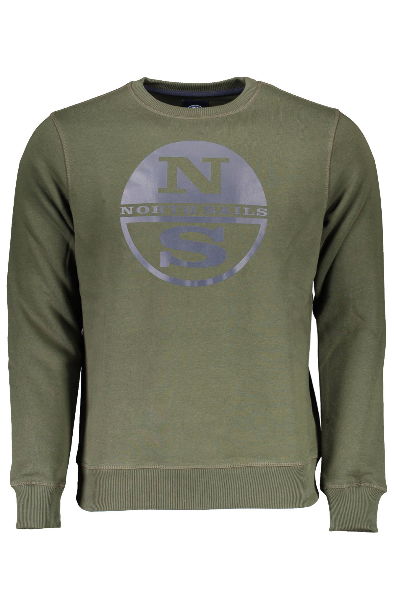 NORTH SAILS FELPA SENZA ZIP UOMO VERDE-0