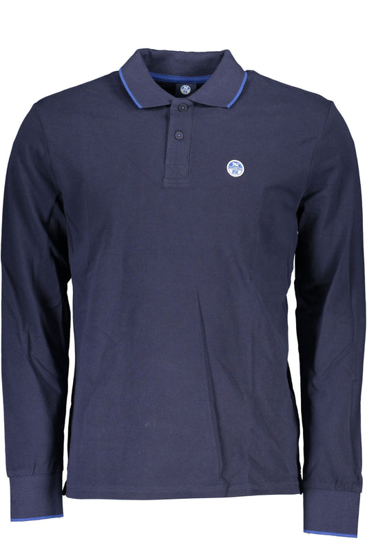 NORTH SAILS POLO MANICHE LUNGHE UOMO BLU-0