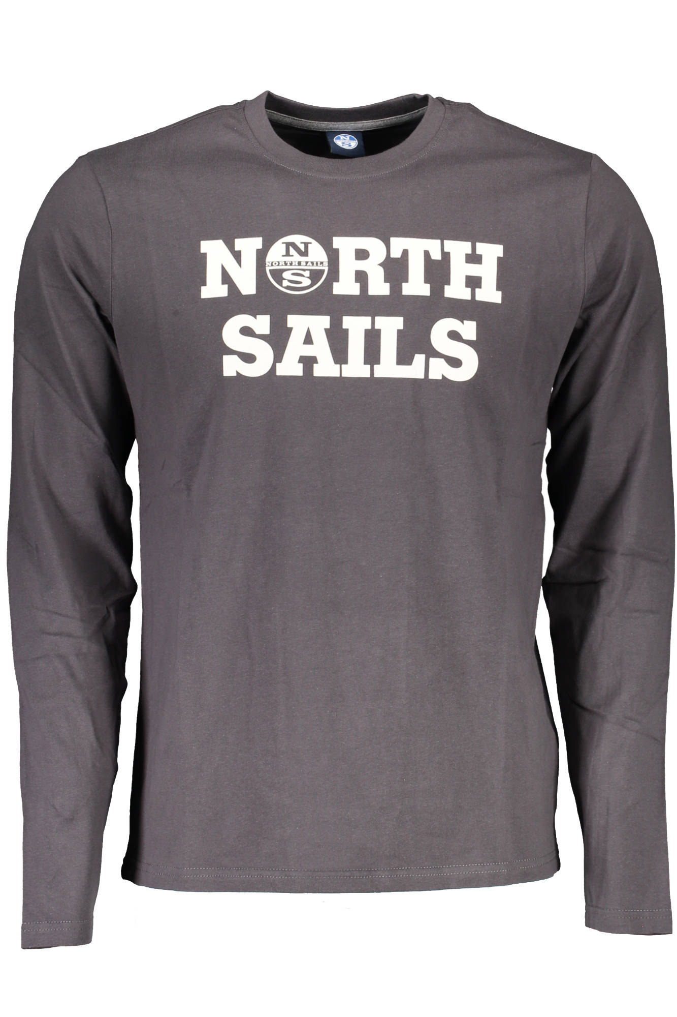 NORTH SAILS T-SHIRT MANICHE LUNGHE UOMO GRIGIO-0