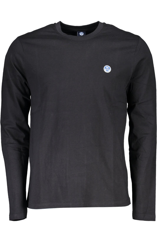 NORTH SAILS T-SHIRT MANICHE LUNGHE UOMO NERO-0