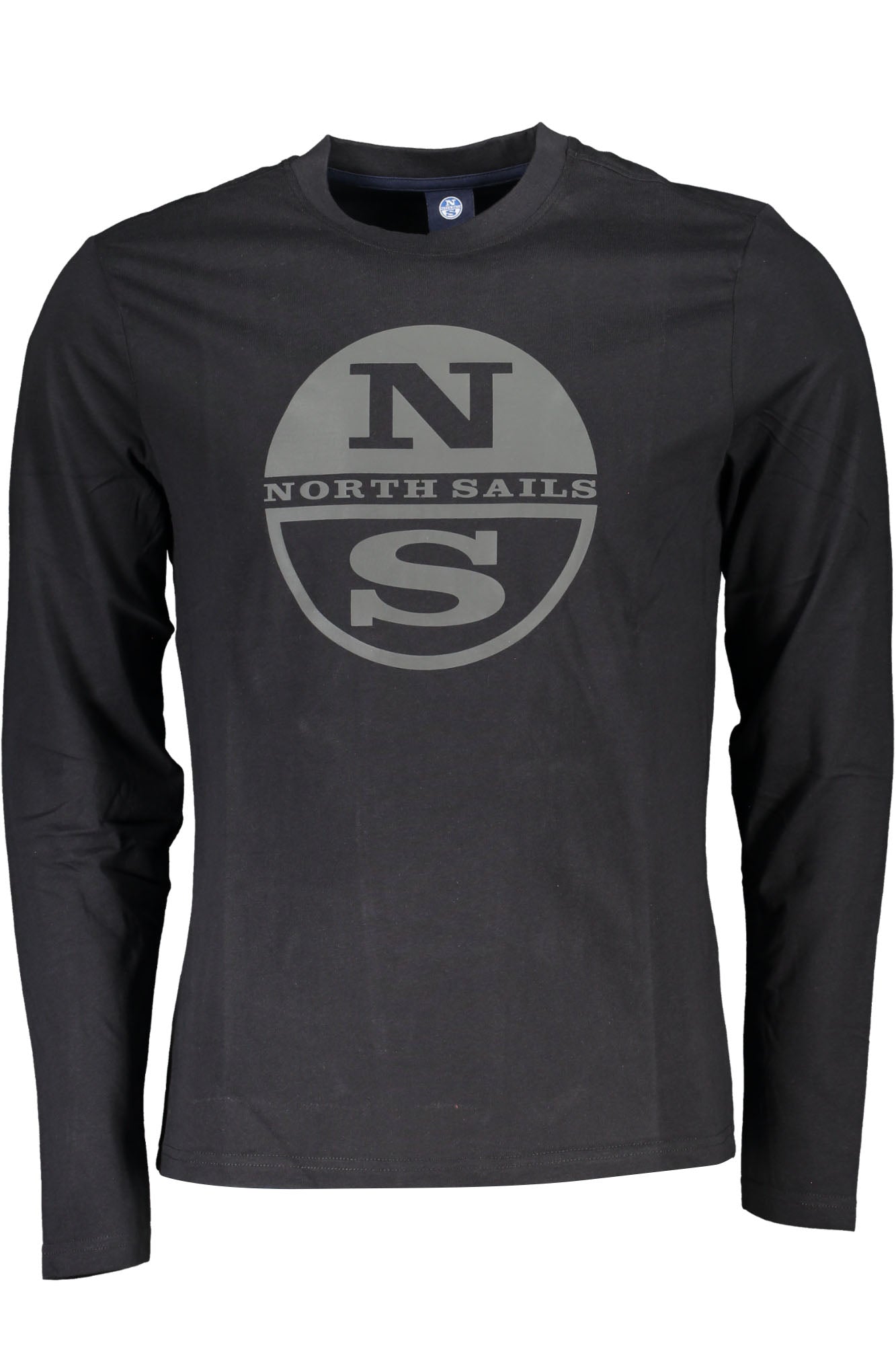 NORTH SAILS T-SHIRT MANICHE LUNGHE UOMO NERO-0