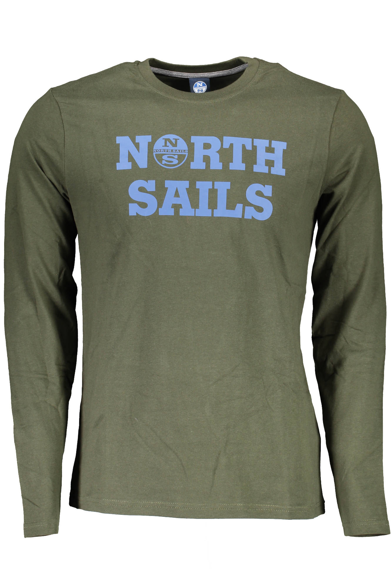 NORTH SAILS T-SHIRT MANICHE LUNGHE UOMO VERDE-0