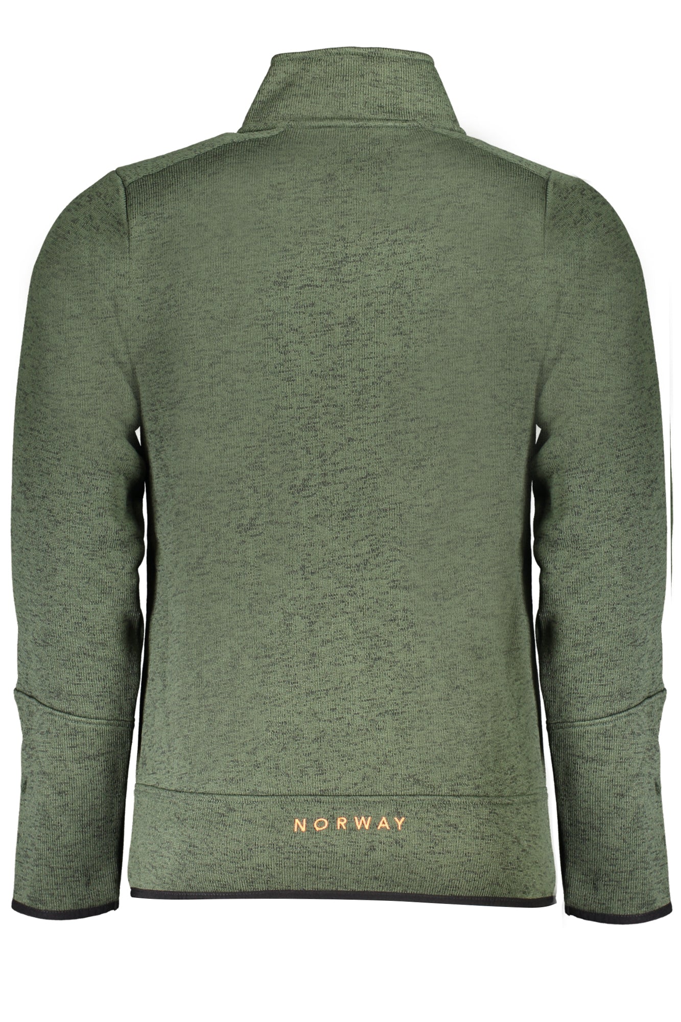 NORWAY 1963 FELPA CON ZIP UOMO VERDE-1