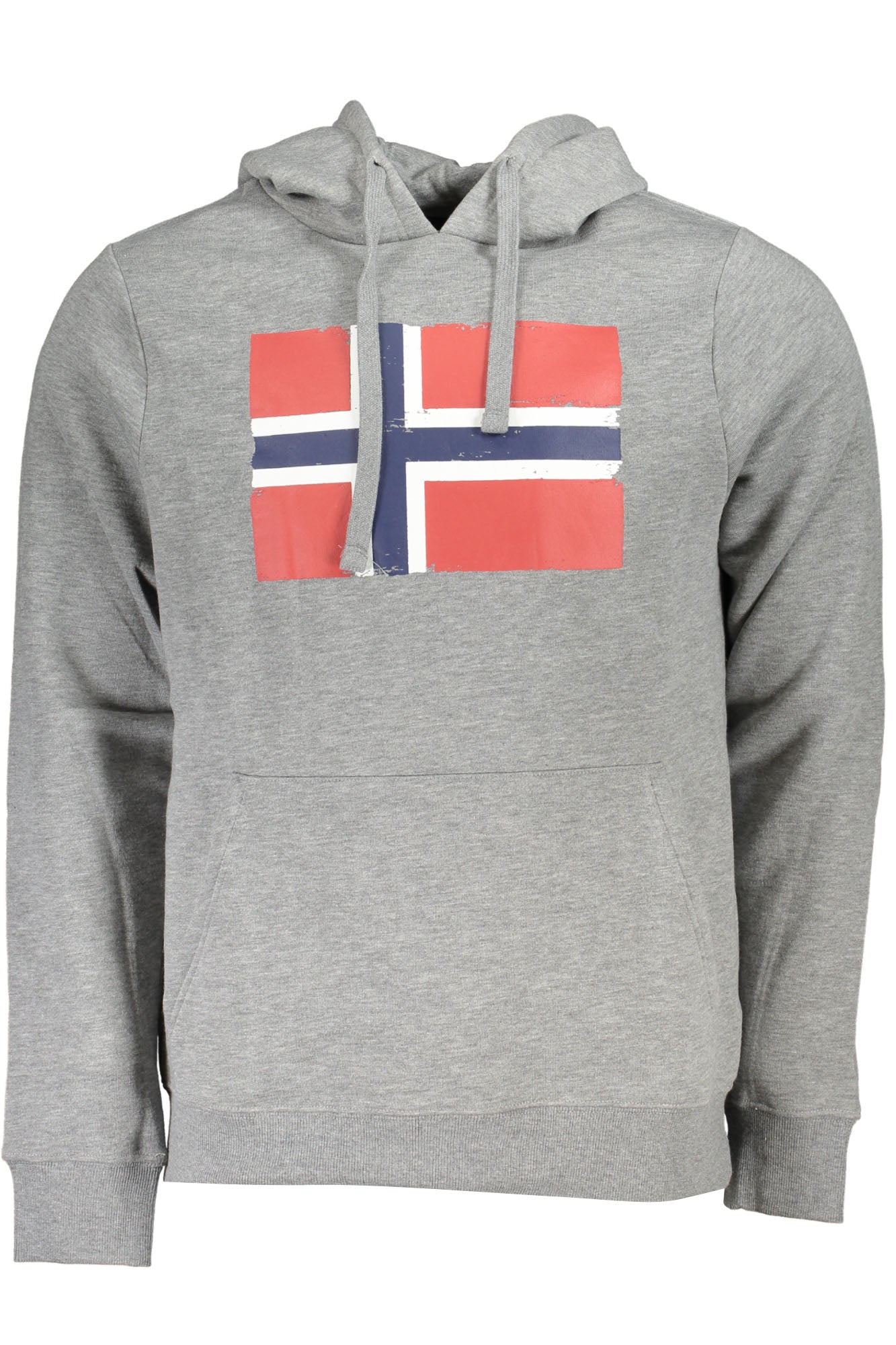 NORWAY 1963 FELPA SENZA ZIP UOMO GRIGIO-0