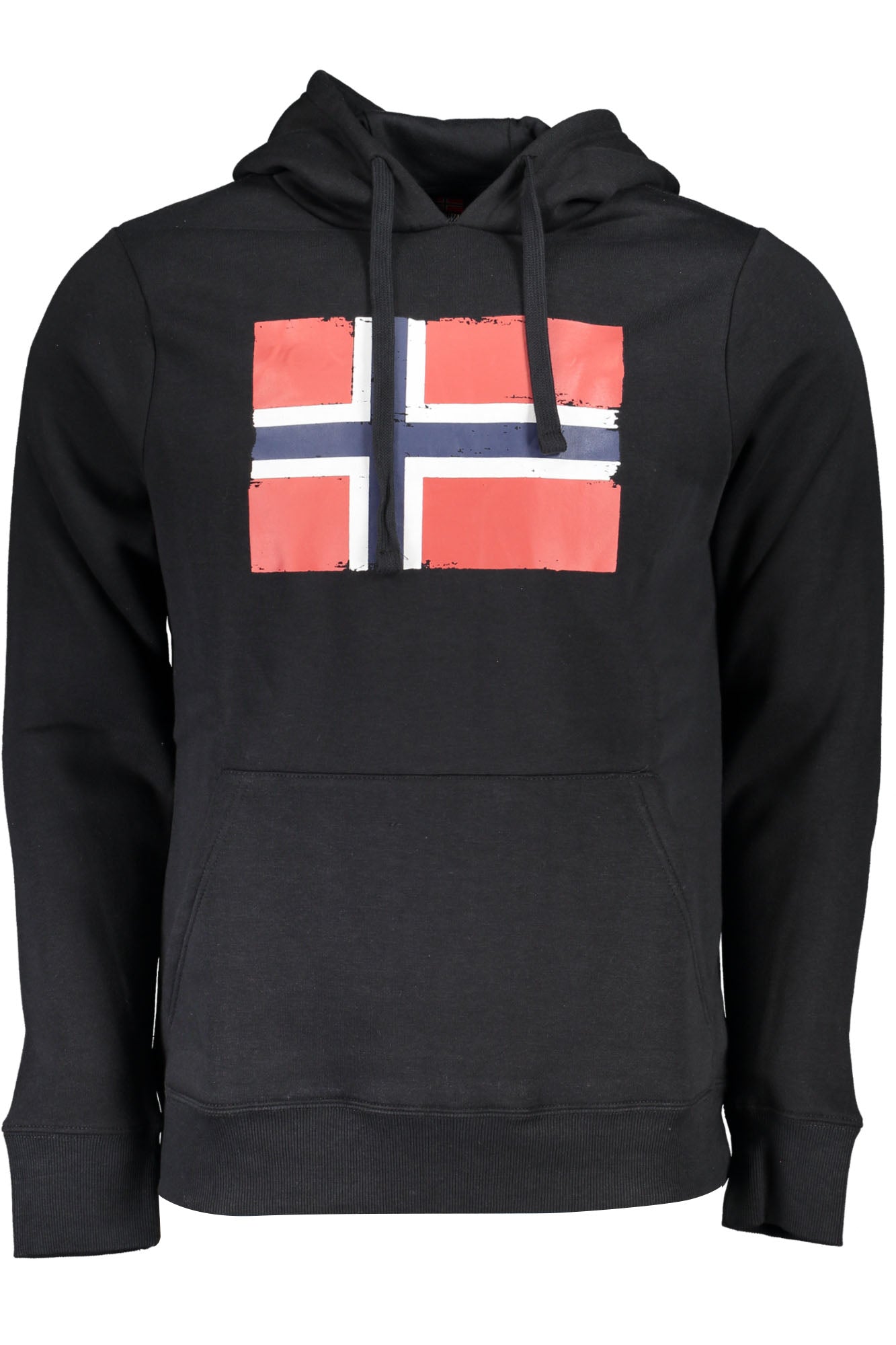 NORWAY 1963 FELPA SENZA ZIP UOMO NERO-0