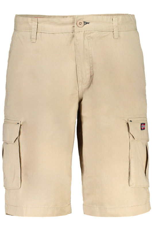 NORWAY 1963 PANTALONE BERMUDA UOMO BEIGE-0